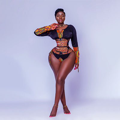 African Waist Double Strap