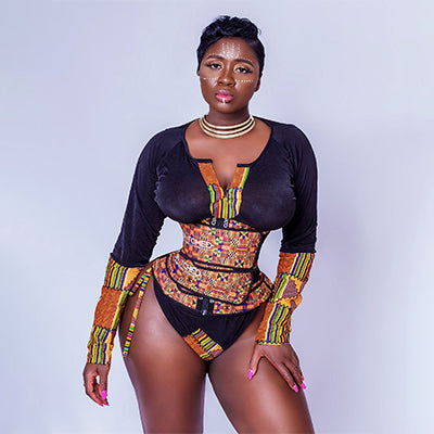 African Waist Double Strap